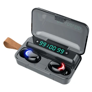 F9 Bluetooth Earphone TWS Wireless Bluetooth Headset Sports In-Ear Earbuds Digital Display Press Operation
F9 Bluetooth Earphone TWS Wireless Bluetooth Headset Sports In-Ear Earbuds Digital Display Press Operation