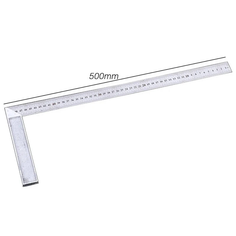 50cm 90 Degree Metal Steel Try Square Engineers Wood Measuring Tool Right Angle Ruler Try Square Measuring Tool Try Square
50cm 90 Degree Metal Steel Try Square Engineers Wood Measuring Tool Right Angle Ruler Try Square Measuring Tool Try Square