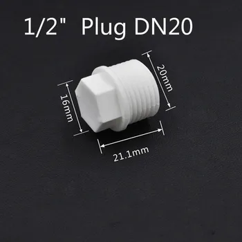 20pcs 1/2" 3/4" 1" Thread PPR End Cap Plug Pipe Fitting Tube BSP Plastic Water FaucerTubing Stopper Prevent Leakage Choke Ring
20pcs 1/2" 3/4" 1" Thread PPR End Cap Plug Pipe Fitting Tube BSP Plastic Water FaucerTubing Stopper Prevent Leakage Choke Ring