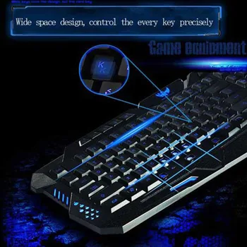 A877 RGB Backlit Wired USB Gaming Keyboard 3 Color Switchable LED Light Laptop Computer Gamer Game Keyboard
A877 RGB Backlit Wired USB Gaming Keyboard 3 Color Switchable LED Light Laptop Computer Gamer Game Keyboard