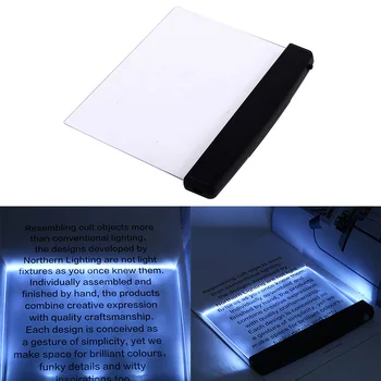 Portable LED Read Panel Light Book Reading Lamp Night Vision Eye Protect New
Portable LED Read Panel Light Book Reading Lamp Night Vision Eye Protect New