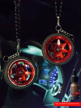 E-FOUR Creative Car Tire Pendant Parts Key Ring Car Wheel Turbo Key-chain with Brake Discs Car Tire Wheel Auto Car Fashion Items
E-FOUR Creative Car Tire Pendant Parts Key Ring Car Wheel Turbo Key-chain with Brake Discs Car Tire Wheel Auto Car Fashion Items