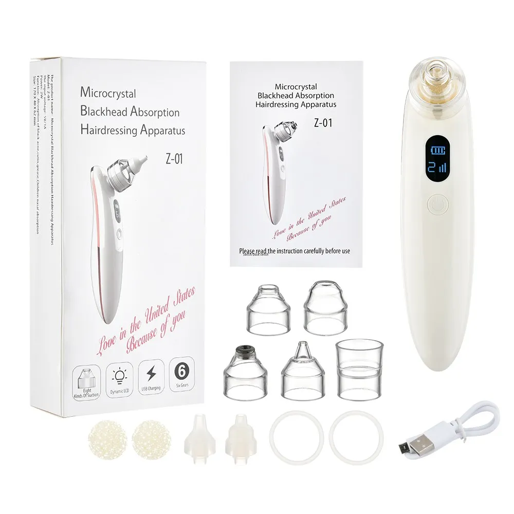 2 In 1 Pore Cleaner Blackhead Baby Nasal Aspirator Electric Nose Cleaner Nose Face Deep Cleansing Skin Care Machine
2 In 1 Pore Cleaner Blackhead Baby Nasal Aspirator Electric Nose Cleaner Nose Face Deep Cleansing Skin Care Machine
