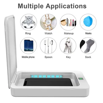 UV Sterilization Versatile Sterilizer Portable Handset Masks Sterilizer Sterilization Container
UV Sterilization Versatile Sterilizer Portable Handset Masks Sterilizer Sterilization Container