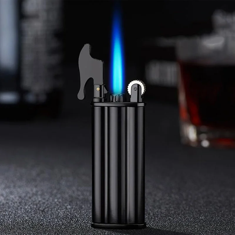Ultra-thin Metal Windproof Gas Lighters Butane Torch Lighter Grinding Wheel Jet Flint Lighter Turbo Cigarettes Cigar Spray Gun
Ultra-thin Metal Windproof Gas Lighters Butane Torch Lighter Grinding Wheel Jet Flint Lighter Turbo Cigarettes Cigar Spray Gun