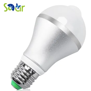 PIR Motion Sensor Light E27 AC85-265V LED Lamp 5W 7W Bulb Auto Smart PIR Infrared Body Lamp With The Motion Sensor Lights
PIR Motion Sensor Light E27 AC85-265V LED Lamp 5W 7W Bulb Auto Smart PIR Infrared Body Lamp With The Motion Sensor Lights