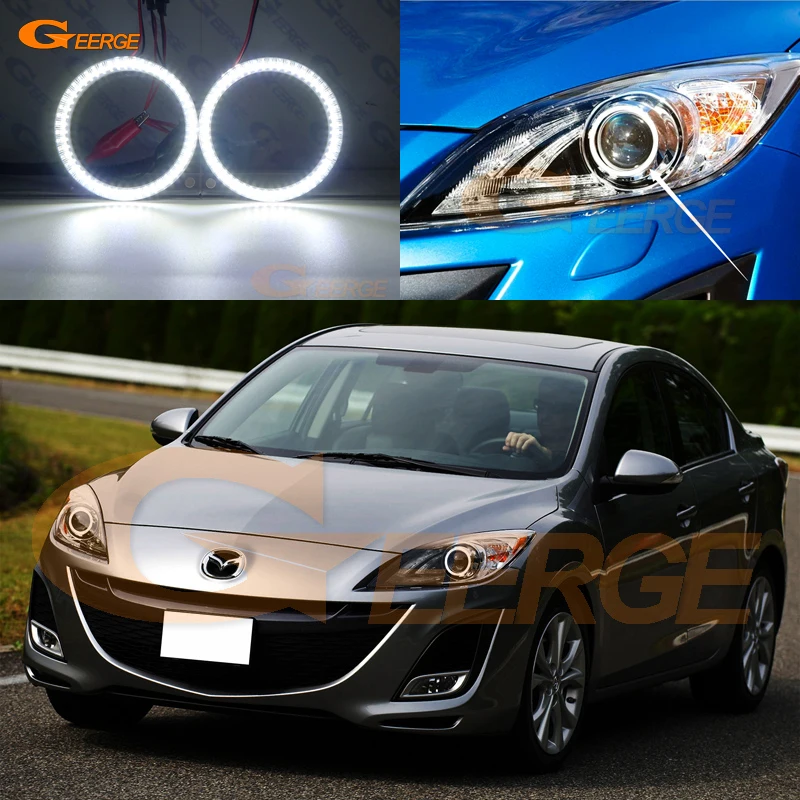Для mazda 3 mazda3 BL Grand Touring MPS 2010 2011 2012 2013 ультра яркий SMD светодиодный ангельские глазки