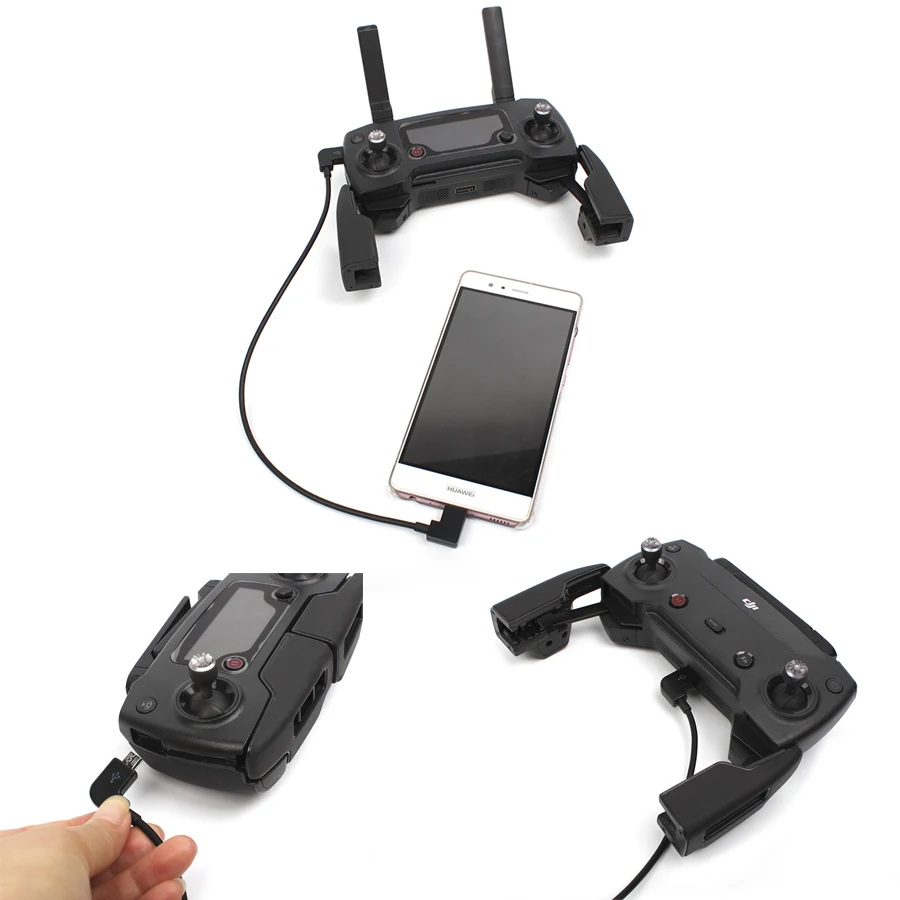 30CM OTG Data Cable For DJI Spark MAVIC Pro Air Mavic 2 Zoom Drone Micro-USB Type-C OTG Connector for Tablet Phone to Controller
30CM OTG Data Cable For DJI Spark MAVIC Pro Air Mavic 2 Zoom Drone Micro-USB Type-C OTG Connector for Tablet Phone to Controller