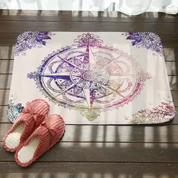 Bohemian Compass Doorway Carpet Rugs Living Room Bedroom Decor Non-slip Floor Mat Bathroom Kitchen Doormat Clean Mat 
Bohemian Compass Doorway Carpet Rugs Living Room Bedroom Decor Non-slip Floor Mat Bathroom Kitchen Doormat Clean Mat