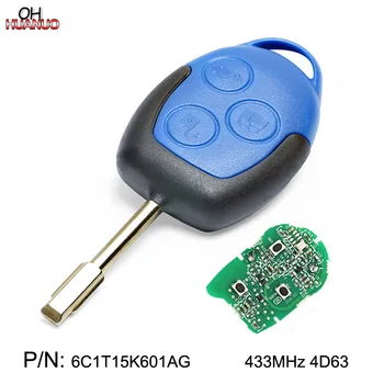 3 Buttons Remote Car Key Fob 433MHz 4D63 Chip FO21 Blade for Ford Transit WM VM 2006-2014 P/N: 6C1T15K601AG-Black Head
3 Buttons Remote Car Key Fob 433MHz 4D63 Chip FO21 Blade for Ford Transit WM VM 2006-2014 P/N: 6C1T15K601AG-Black Head