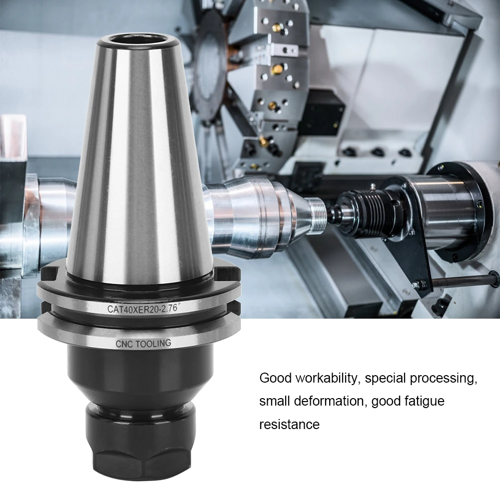 CAT40-ER20-2.76Inch High Accuracy Tool Holder CNC Machining Collet Chuck US Standard
CAT40-ER20-2.76Inch High Accuracy Tool Holder CNC Machining Collet Chuck US Standard