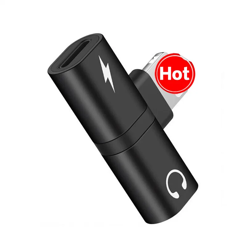 2 In 1 Audio Adapter for IPhone 7 8 Plus X XR XS Max Connector Splitter Charger Headphone Aux Jack Adapter Earphone Accessories
2 In 1 Audio Adapter for IPhone 7 8 Plus X XR XS Max Connector Splitter Charger Headphone Aux Jack Adapter Earphone Accessories