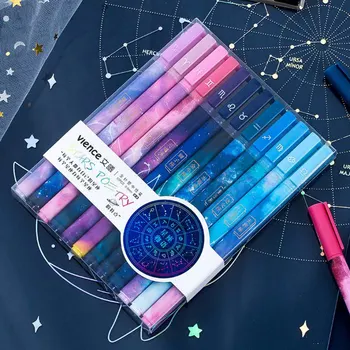 12 Pcs/Set 0.5mm New Creative Twelve Constellations Gel Pen Ink Pen Promotional Gift Stationery School & Office Supply
12 Pcs/Set 0.5mm New Creative Twelve Constellations Gel Pen Ink Pen Promotional Gift Stationery School & Office Supply