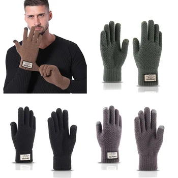 Winter plus velvet thickening outdoor cold warm gloves knit touch screen wool men's gloves
Winter plus velvet thickening outdoor cold warm gloves knit touch screen wool men's gloves