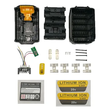 dawupine DCB200 Battery Plastic Case (no battery cell ) PCB Circuit Board For Dewalt 18V 20V 3.0Ah 4.0Ah DCB200 Li-ion Battery
dawupine DCB200 Battery Plastic Case (no battery cell ) PCB Circuit Board For Dewalt 18V 20V 3.0Ah 4.0Ah DCB200 Li-ion Battery