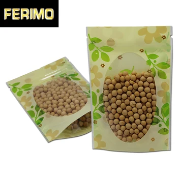 200 Pieces Zip Lock Plastic Bag Doypack Stand Up Pouch With Clear Window Zipper Reclosable Food Grain Beans Tea Package 6 Size
200 Pieces Zip Lock Plastic Bag Doypack Stand Up Pouch With Clear Window Zipper Reclosable Food Grain Beans Tea Package 6 Size