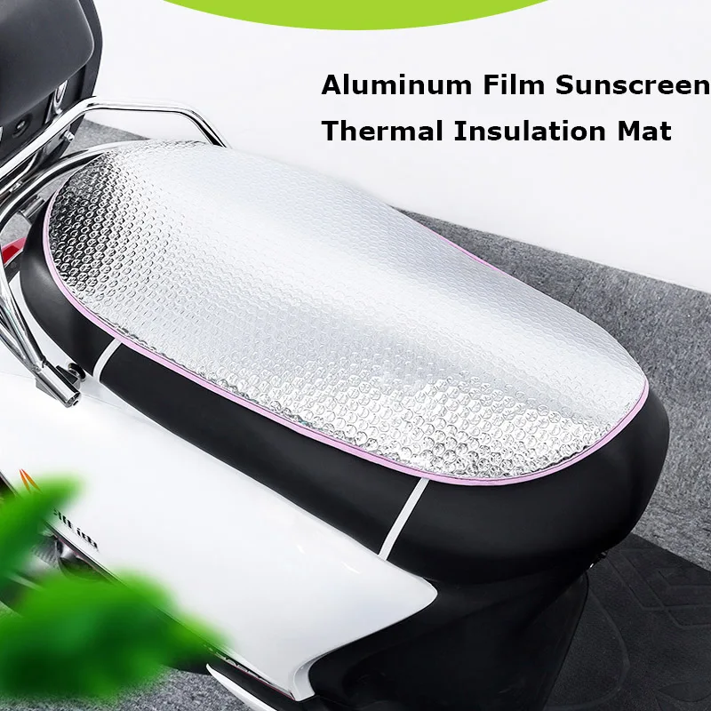 Universal Motorcycle Seat Cushion Cover Aluminum Film Sunscreen Thermal Insulation Mat Electric Vehicle Waterproof Seat Cushion
Universal Motorcycle Seat Cushion Cover Aluminum Film Sunscreen Thermal Insulation Mat Electric Vehicle Waterproof Seat Cushion