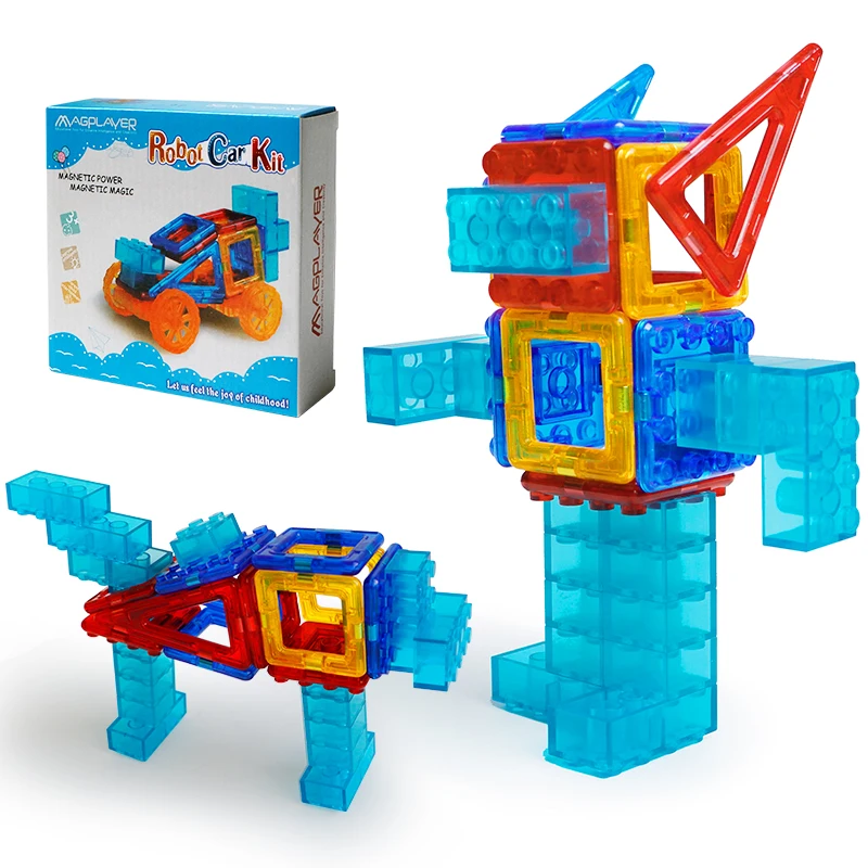 Romboss Mini Size 32 PCS Magnetic Building Blocks Sets Tiles Plastic Blocks Dinosaur Robot Car DIY Children Educational Toys
Romboss Mini Size 32 PCS Magnetic Building Blocks Sets Tiles Plastic Blocks Dinosaur Robot Car DIY Children Educational Toys