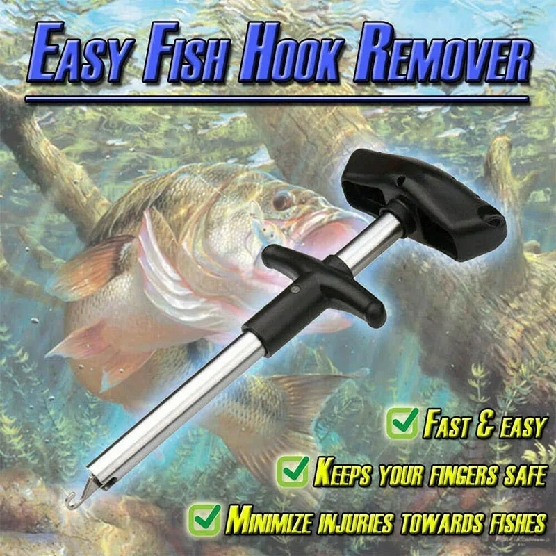 Easy Fishing Hook Remover Fishing Tool Minimizing The Injuries Tools Tackle MSD-ING
Easy Fishing Hook Remover Fishing Tool Minimizing The Injuries Tools Tackle MSD-ING