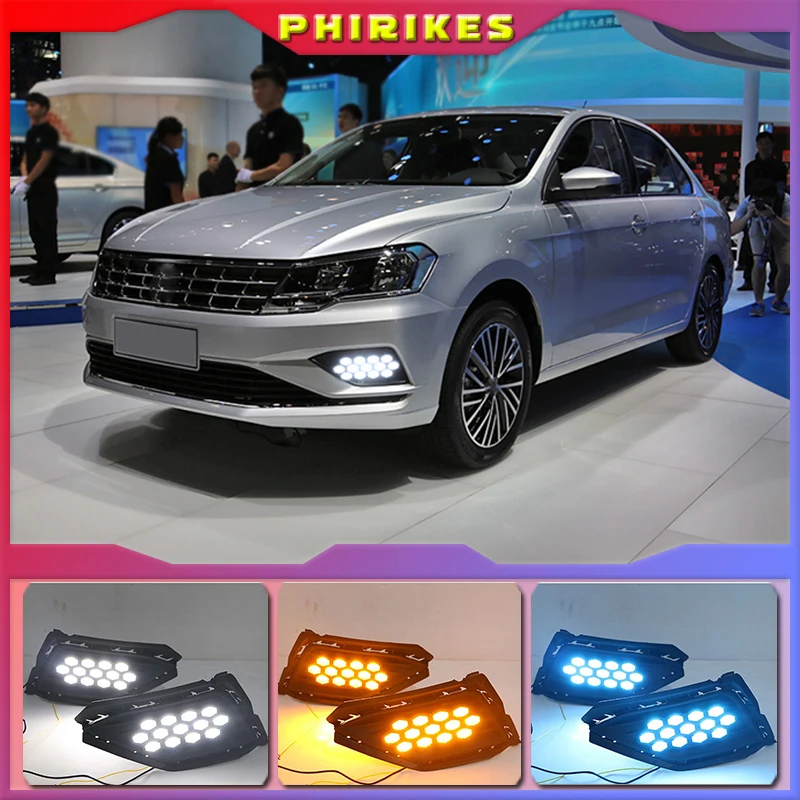 2PCS LED Daytime Running Light For Volkswagen VW Jetta 2017-2019 Dynamic Yellow Turn Signal Relay 12V Car DRL Lamp
2PCS LED Daytime Running Light For Volkswagen VW Jetta 2017-2019 Dynamic Yellow Turn Signal Relay 12V Car DRL Lamp