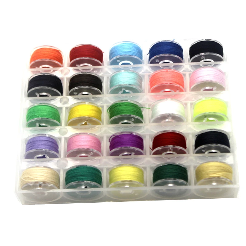 25 color Sewing Thread + Bobbin Color Belt Box Sewing Bottom Line Durable diy art craft line
25 color Sewing Thread + Bobbin Color Belt Box Sewing Bottom Line Durable diy art craft line