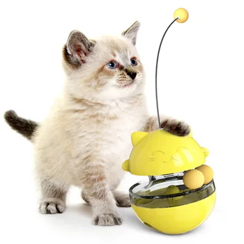 Cat Toys Interactive Leaking Food Ball Tumbler With Cat Stick Pet Kitten Food Distribution Toys Pet Training Toy Cat Supplies
Cat Toys Interactive Leaking Food Ball Tumbler With Cat Stick Pet Kitten Food Distribution Toys Pet Training Toy Cat Supplies