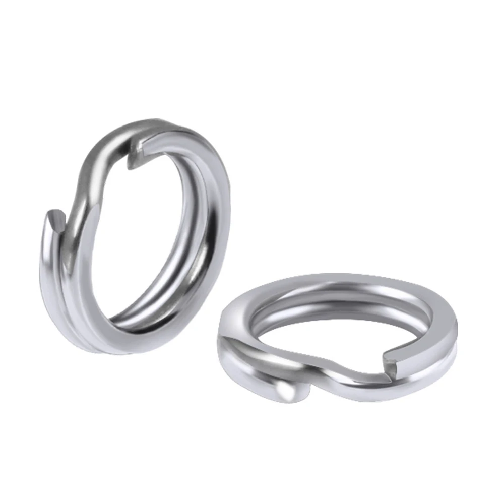 2020 500PCS High Strength Heavy Stainless Steel Split Ring Double Snap Ring Metal Solid Circle Lure Fishing Accessories
2020 500PCS High Strength Heavy Stainless Steel Split Ring Double Snap Ring Metal Solid Circle Lure Fishing Accessories