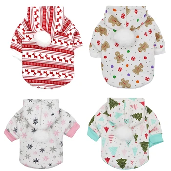 1PC Pet Dog Clothes Jackets Costume Festival Hooded Coat Christmas Tree Print Thicken Clothes Winter Puppy Dogs Costume Products
1PC Pet Dog Clothes Jackets Costume Festival Hooded Coat Christmas Tree Print Thicken Clothes Winter Puppy Dogs Costume Products