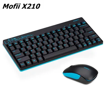 Mofii X210 Slim Mini 2.4Ghz Wireless Keyboard and Mouse Set Notebook Desktop Mini Wireless Keyboard and Mouse For Home Office
Mofii X210 Slim Mini 2.4Ghz Wireless Keyboard and Mouse Set Notebook Desktop Mini Wireless Keyboard and Mouse For Home Office
