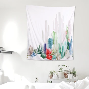 Tropical Desert Plant Cactus Tapestry, Wall Hangings Watercolor Printed Nature Large Tablecloths Wall Tapestry
Tropical Desert Plant Cactus Tapestry, Wall Hangings Watercolor Printed Nature Large Tablecloths Wall Tapestry