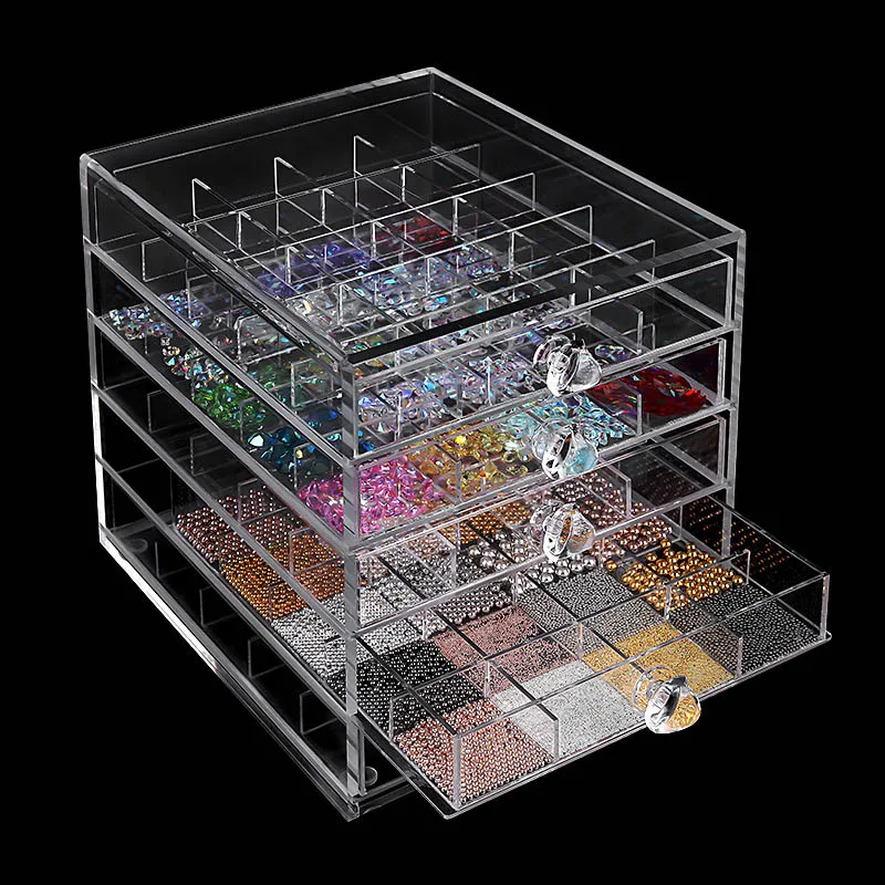 Transparent Nail Art Storage Box 5 Layer 100 Grid Large Capacity Organizer Case for Manicure Tool NShopping
Transparent Nail Art Storage Box 5 Layer 100 Grid Large Capacity Organizer Case for Manicure Tool NShopping