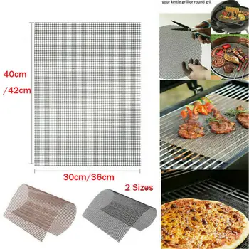 2019 MINTIML GRILL MAT BBQ Grill Mesh Mat Non-Stick Teflon Cooking Reusable Teflon Sheet Resistant Liner Fish Meat Tools
2019 MINTIML GRILL MAT BBQ Grill Mesh Mat Non-Stick Teflon Cooking Reusable Teflon Sheet Resistant Liner Fish Meat Tools