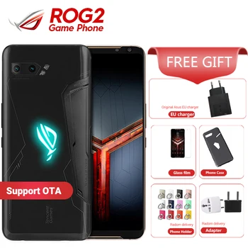 Global Firmware Asus ROG Phone 2 8GB 128GB Gaming SmartPhone ROG Phone II ZS660KL 6.59" Snapdragon 855+ 6000mAh Mobile Phone
Global Firmware Asus ROG Phone 2 8GB 128GB Gaming SmartPhone ROG Phone II ZS660KL 6.59" Snapdragon 855+ 6000mAh Mobile Phone