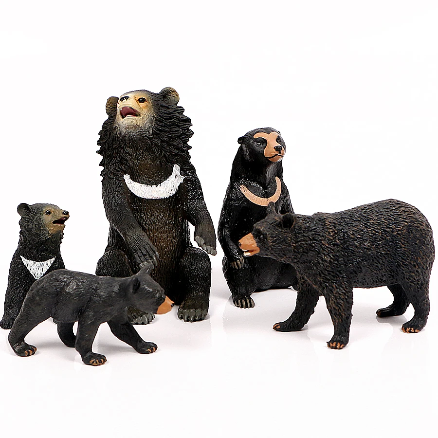 & hobbies action & toy figures  wild zoo forest animal model