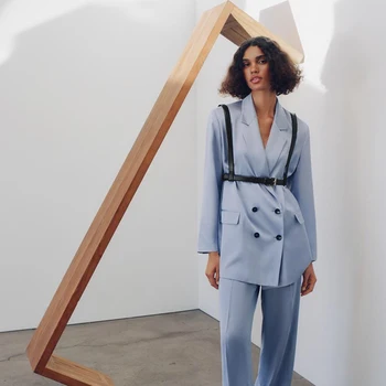 ZA 2020 Women New Fashion Silk Solid Color Casual Office Wear Suit Blazer Coat Long Sleeve Notched Collar Blazer Ropa Femme
ZA 2020 Women New Fashion Silk Solid Color Casual Office Wear Suit Blazer Coat Long Sleeve Notched Collar Blazer Ropa Femme