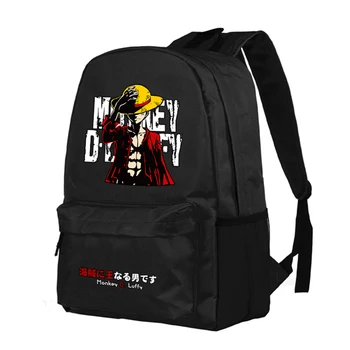 Japanese anime one piece luffy young school students schoolbags shoulder bag backpack male female campus laptop bags 
Japanese anime one piece luffy young school students schoolbags shoulder bag backpack male female campus laptop bags
