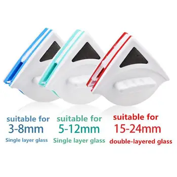 Home Window Wiper Glass Cleaner Brush Tool Double Side Magnetic Brush for Washing Windows Glass Brush Cleaning Tool 15-24mm Clea
Home Window Wiper Glass Cleaner Brush Tool Double Side Magnetic Brush for Washing Windows Glass Brush Cleaning Tool 15-24mm Clea