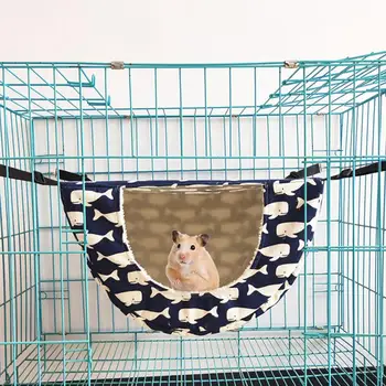 

Pet Hanging Bed Hammock Hamster Cage Hanging Bed for Guinea Pigs Ferrets Chinchillas Hedgehogs Squirrels Rabbits Small Pets