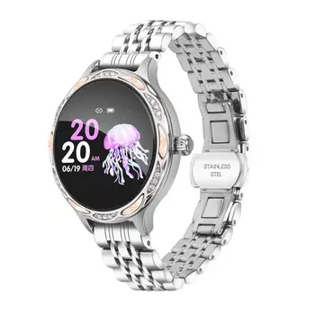 HXROOLRP Smart Women Watch Gym Sport Fitness Sleep Monitor IP68 Waterproof Sport Watch Band Alarm clock smartwatch Color Screen
HXROOLRP Smart Women Watch Gym Sport Fitness Sleep Monitor IP68 Waterproof Sport Watch Band Alarm clock smartwatch Color Screen