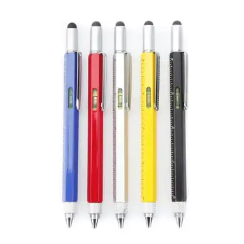 Multifunctional Seven-in-one Ball-point Pen Tool Screwdriver Level Ruler Touch Screen Pen Stylus Woodworking Home Building
Multifunctional Seven-in-one Ball-point Pen Tool Screwdriver Level Ruler Touch Screen Pen Stylus Woodworking Home Building