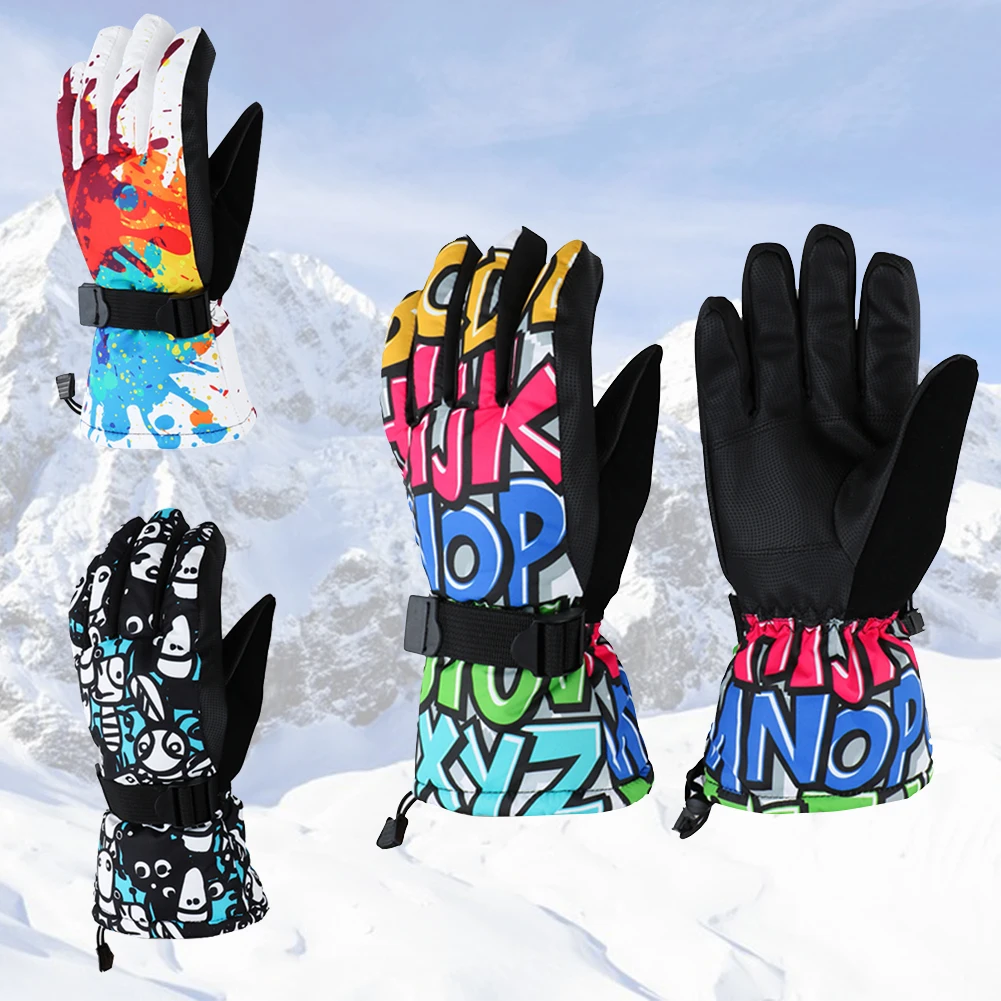 Ski Gloves Waterproof Winter Warm Gloves Outdoor Sports Snowboard Non-Slip Gloves for Men and Women Printing Breathable
Ski Gloves Waterproof Winter Warm Gloves Outdoor Sports Snowboard Non-Slip Gloves for Men and Women Printing Breathable