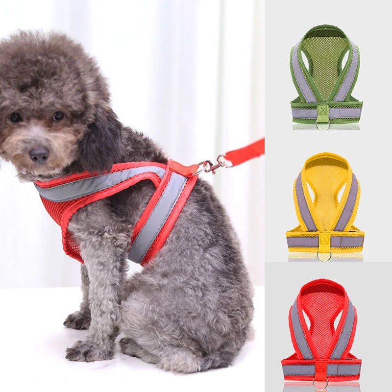 Safety Dogs Leash Buckle Reflective Rope Mesh Chest Back Breathable Dog Rope Puppy Walking Pets Durable Accessories V shape
Safety Dogs Leash Buckle Reflective Rope Mesh Chest Back Breathable Dog Rope Puppy Walking Pets Durable Accessories V shape