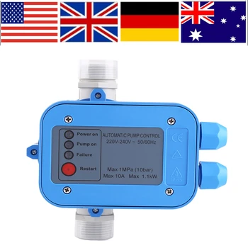 VBESTLIFE 220VPressure Switch Automatic Water Pump Pressure Controller Auto Control Unit Electronic Switch Water Pump Controller
VBESTLIFE 220VPressure Switch Automatic Water Pump Pressure Controller Auto Control Unit Electronic Switch Water Pump Controller