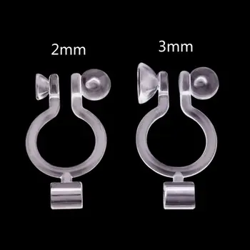 100Pcs Invisible Clip-on Earrings Converters for Non Pierced Ears Turn Any Studs Into A Clip-On Women Jewelry Findings
100Pcs Invisible Clip-on Earrings Converters for Non Pierced Ears Turn Any Studs Into A Clip-On Women Jewelry Findings