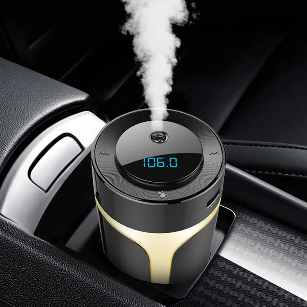 Bluetooth Aroma Humidifier Car Mp3 Aromatherapy Machine Humidification Car Home Dual Usb Charging Colorful Breathing
Bluetooth Aroma Humidifier Car Mp3 Aromatherapy Machine Humidification Car Home Dual Usb Charging Colorful Breathing