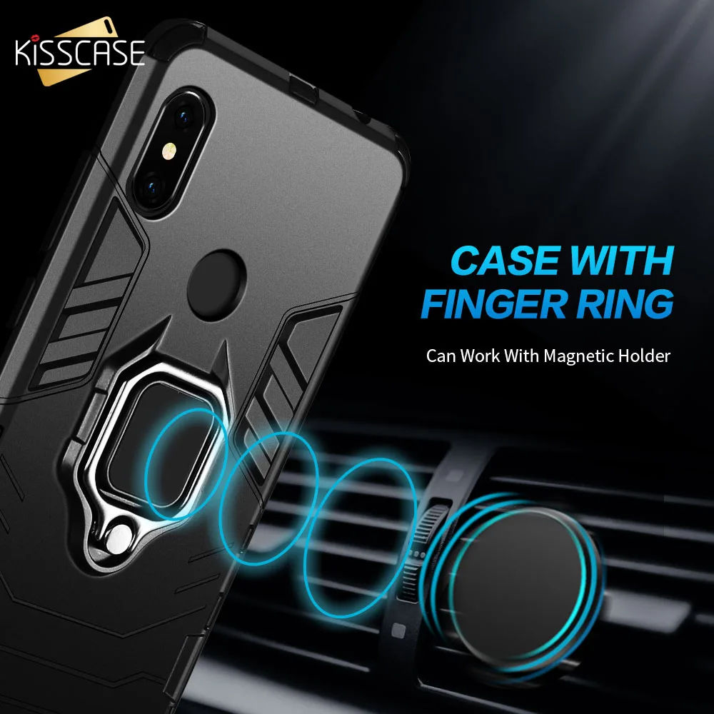 Чехол KISS с подставкой для redmi Note 7 Магнитный чехол 5 4x capinha magnética do note7 магнитом