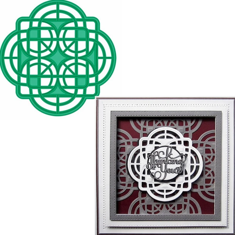 Circle&Square Crisscross Decoration On Card Die Cuts For Card Making Circle&Square dies scrapbooking metal cutting dies new 2019
Circle&Square Crisscross Decoration On Card Die Cuts For Card Making Circle&Square dies scrapbooking metal cutting dies new 2019