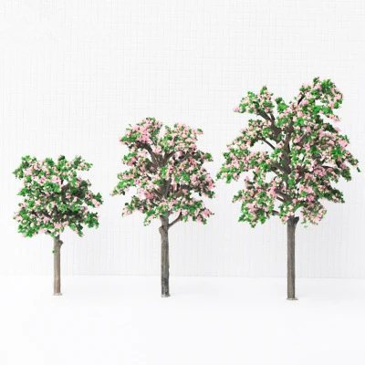 Tree model n scale model trains sand table building model DIY manual material plastic banyan landscape tree simulation of flower
Tree model n scale model trains sand table building model DIY manual material plastic banyan landscape tree simulation of flower