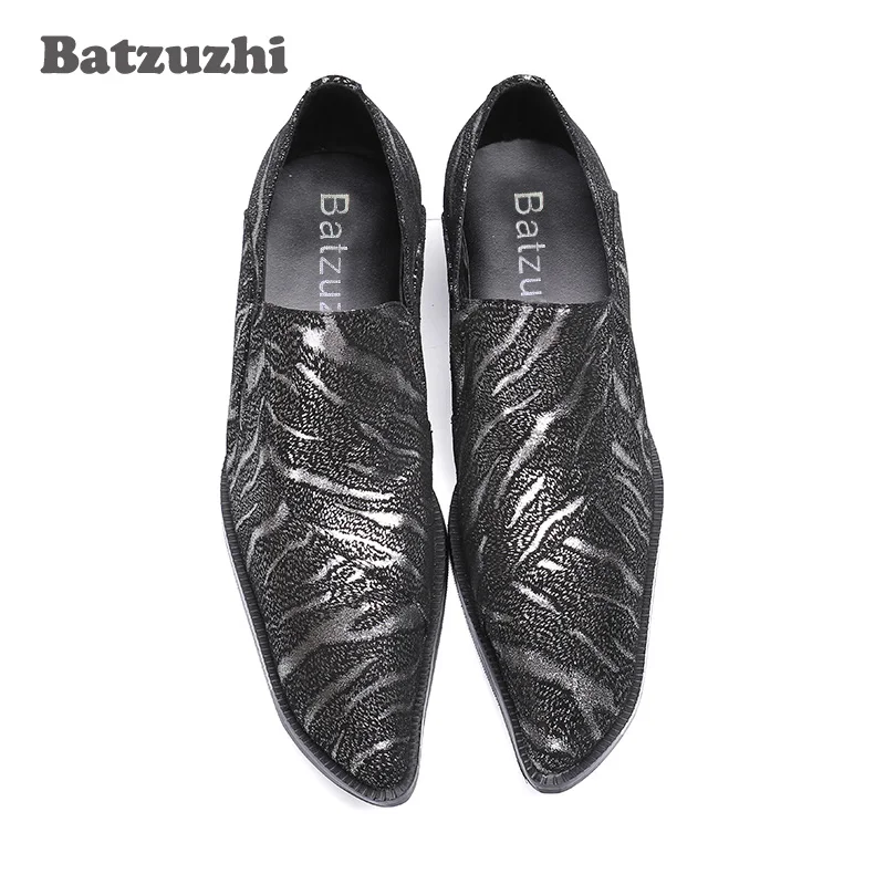 Batzuzhi Luxury Leather Shoes Men Zapatos Hombre Pointed Toe Genuine Leather Dress Mens Shoes Business Party Footwear, 38-46
Batzuzhi Luxury Leather Shoes Men Zapatos Hombre Pointed Toe Genuine Leather Dress Mens Shoes Business Party Footwear, 38-46