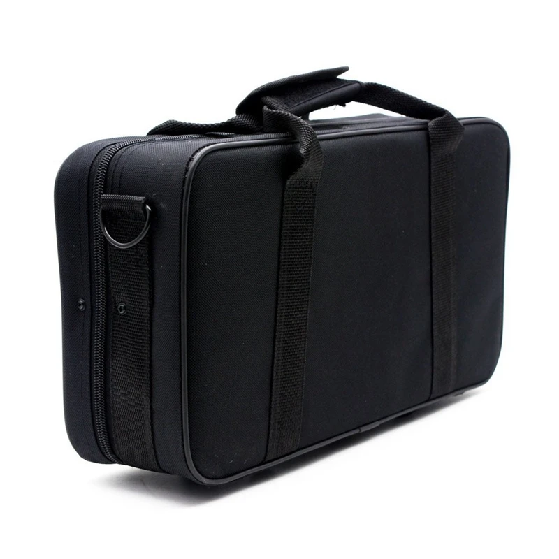 600D Water-resistant Gig Bag Box Oxford Cloth for Clarinet with Adjustable Single Shoulder Strap Pocket Foam Cotton Padded
600D Water-resistant Gig Bag Box Oxford Cloth for Clarinet with Adjustable Single Shoulder Strap Pocket Foam Cotton Padded